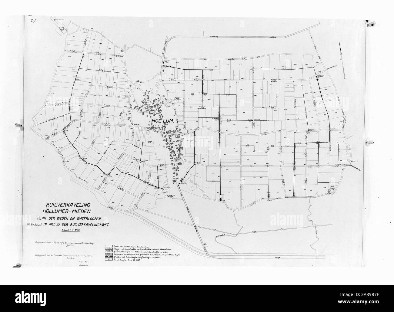 Nouvelle condition Date: Non daté lieu: Holum mots clés: Aperçu cartes, consolidation des terres Nom personnel: Holler-mieden Banque D'Images