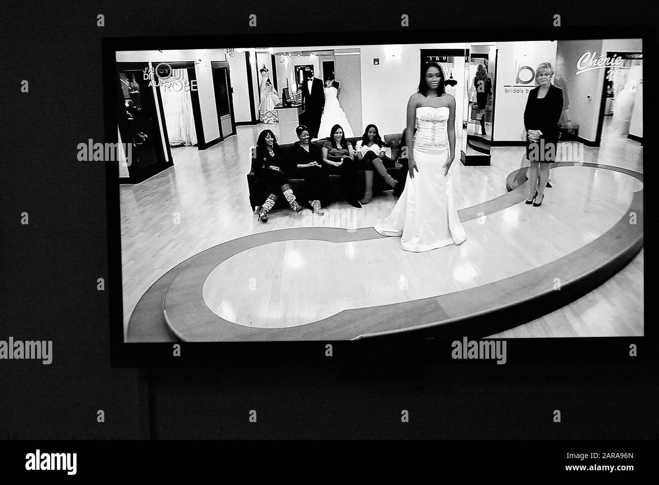 Actualités de la mode TV, Paris, France, Europe Banque D'Images