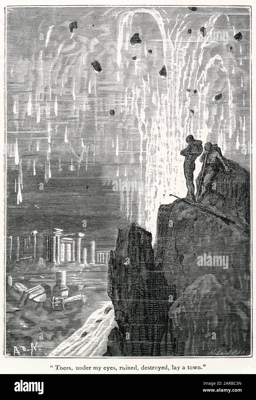 20000 ligues sous la mer, Jules Verne Banque D'Images