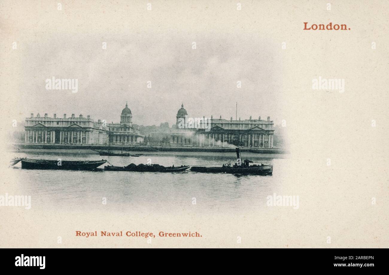 Londres - Royal Naval College, Greenwich Banque D'Images