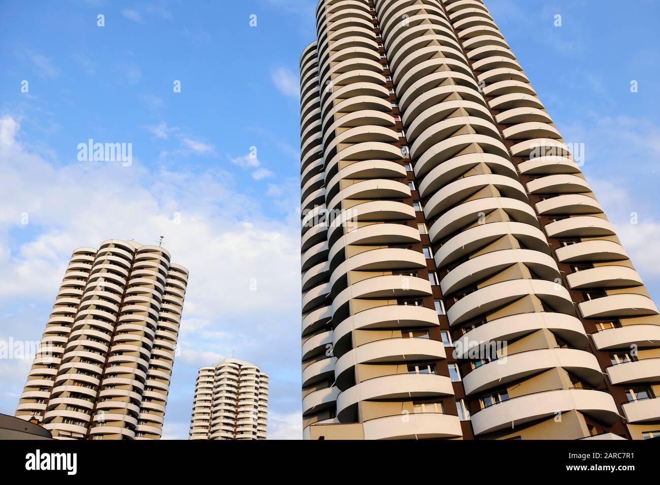 Katowice, slaskie, polska, vie moderne, photo Kazimierz Jurewicz Banque D'Images