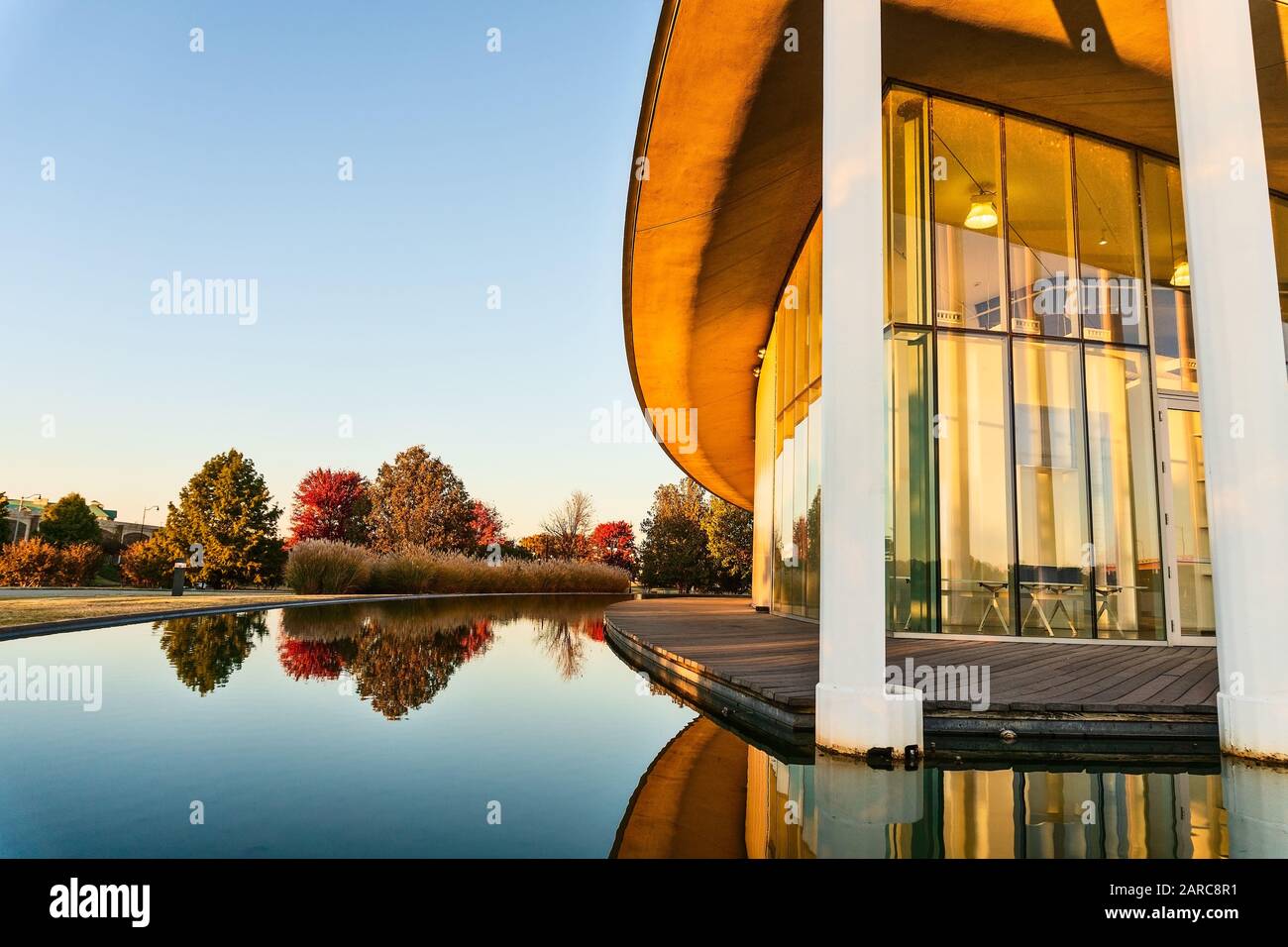Chesapeake Boathouse dans le quartier Boathouse d'Oklahoma City, Oklahoma, États-Unis Banque D'Images