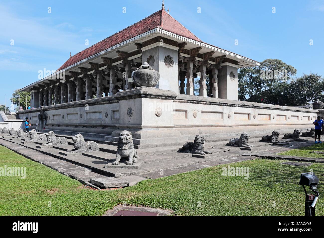Palais Commémoratif De L'Indépendance, Place De L'Indépendance, Colombo, Sri Lanka Banque D'Images