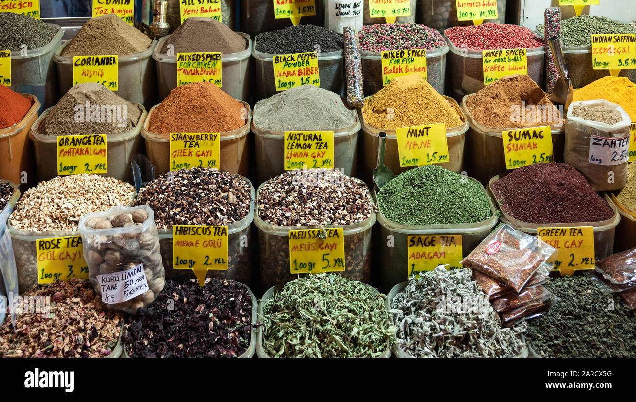 Marché D'Istanbul Banque D'Images