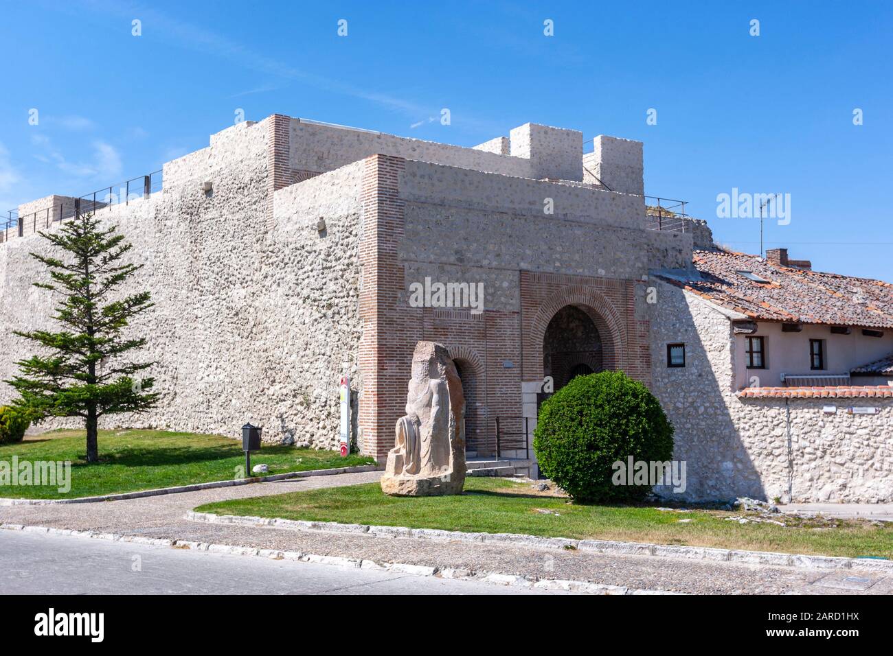 Puerta De San Basilio, Cuellar, Province De Segovia, Castille, Espagne Banque D'Images