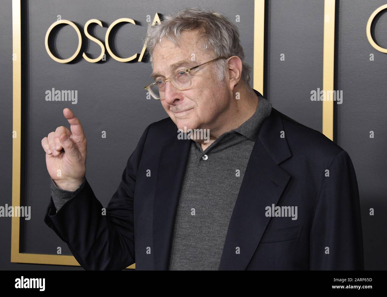 Randy Newman arrive au 92ème déjeuner des Oscars Nominés qui s'est tenu à la salle de bal Ray Dolby à Hollywood & Highland à Hollywood, Californie, le lundi 27 janvier 2020. (Photo De Athanlee B. Mirador/Sipa États-Unis) Banque D'Images