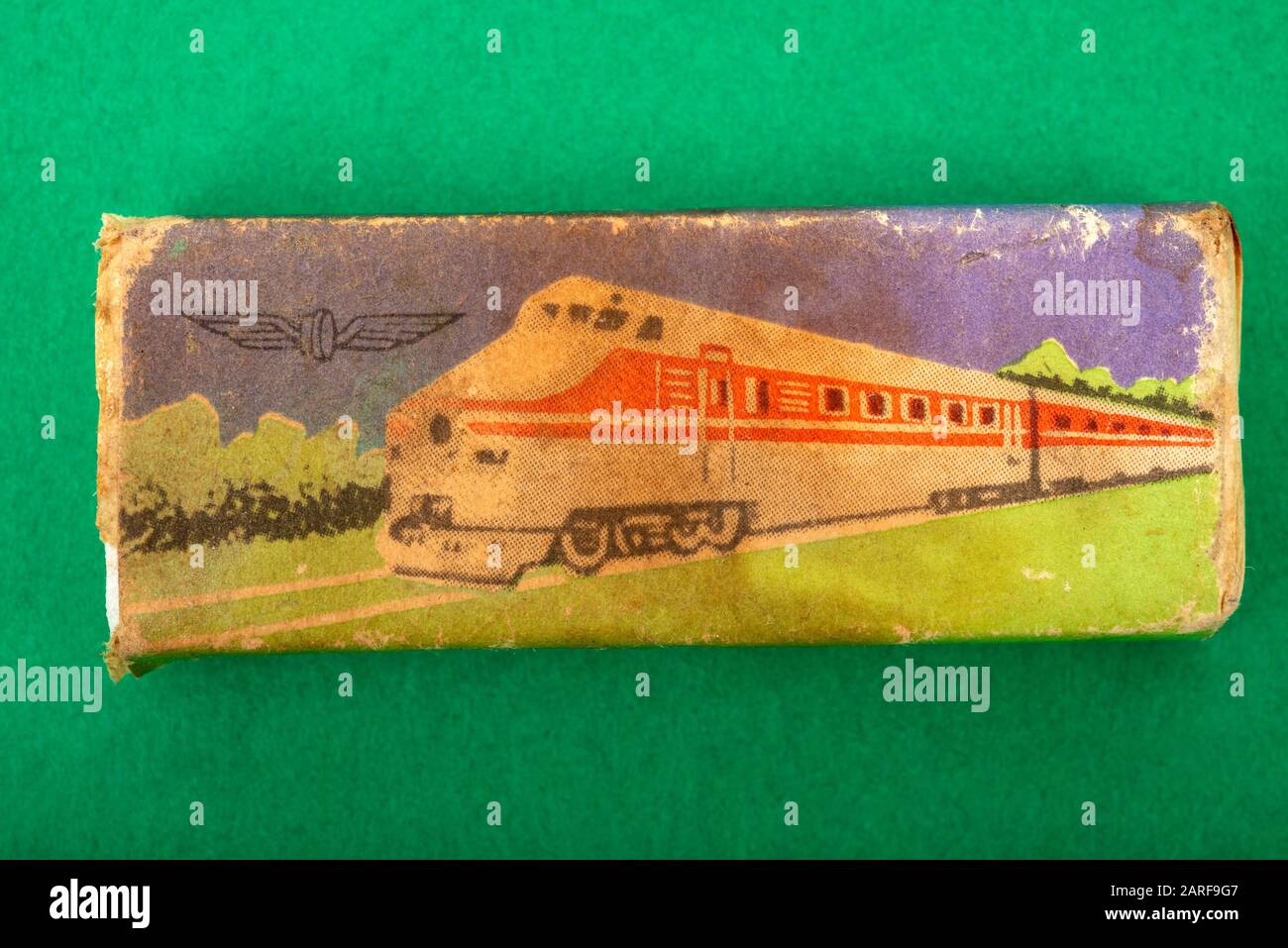 Cubes de sucre des chemins de fer russes (ère soviétique) Banque D'Images