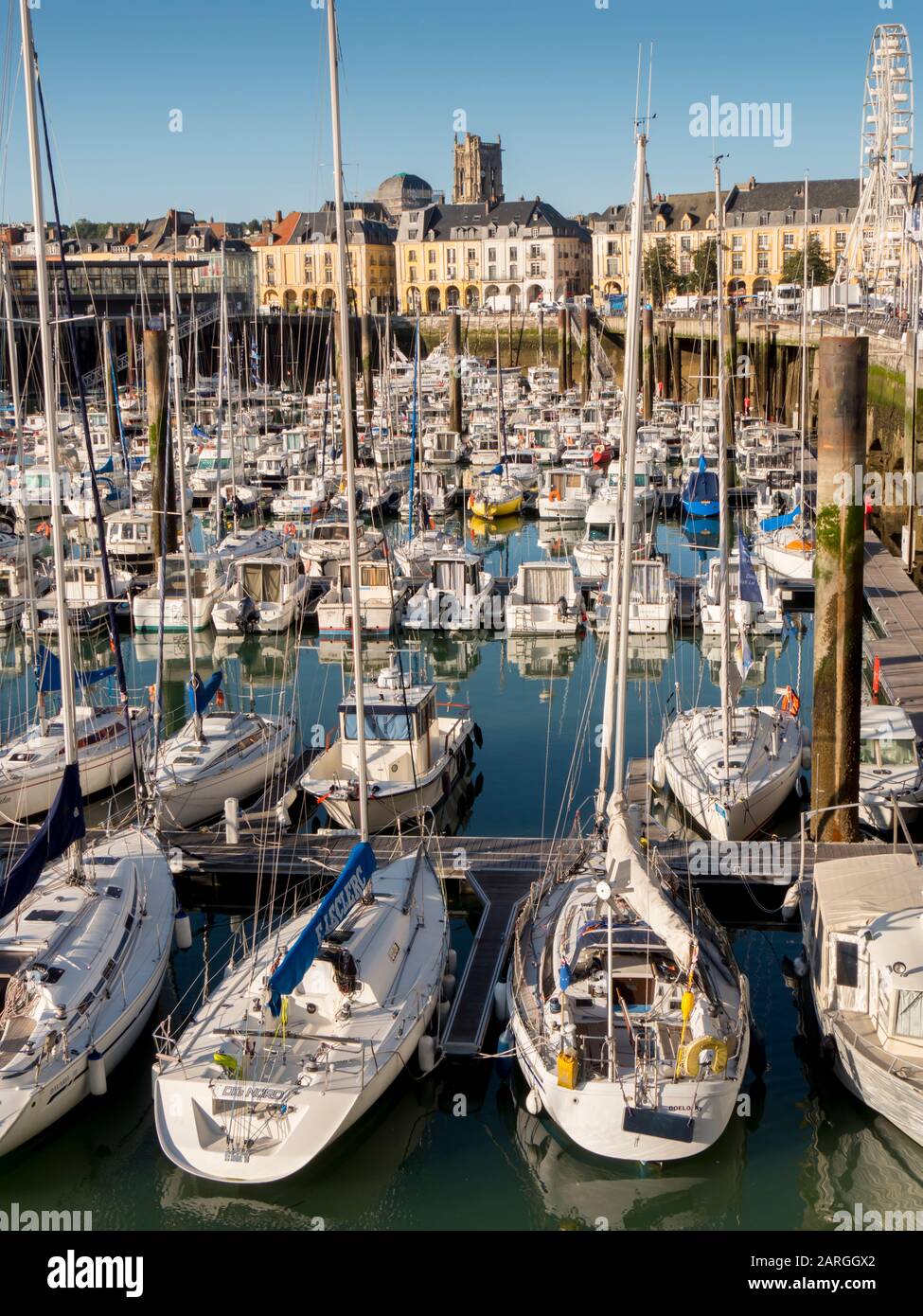 Port de plaisance de Dieppe, Dieppe, Seine-Maritime, Normandie, France,  Europe Photo Stock - Alamy