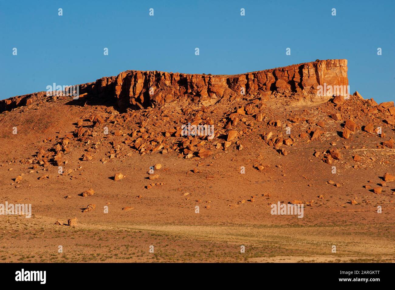 Paysage sur la Ruta 51 près de la frontière avec le Chili à Paso Sico, Argentine Banque D'Images