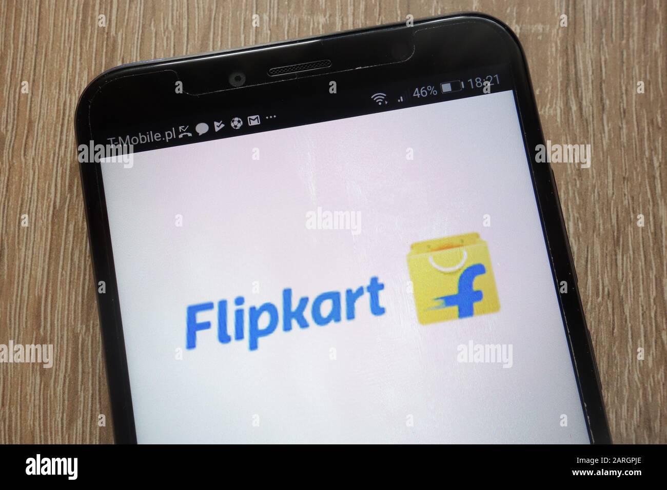 Logo Flipkart affiché sur un smartphone moderne Banque D'Images