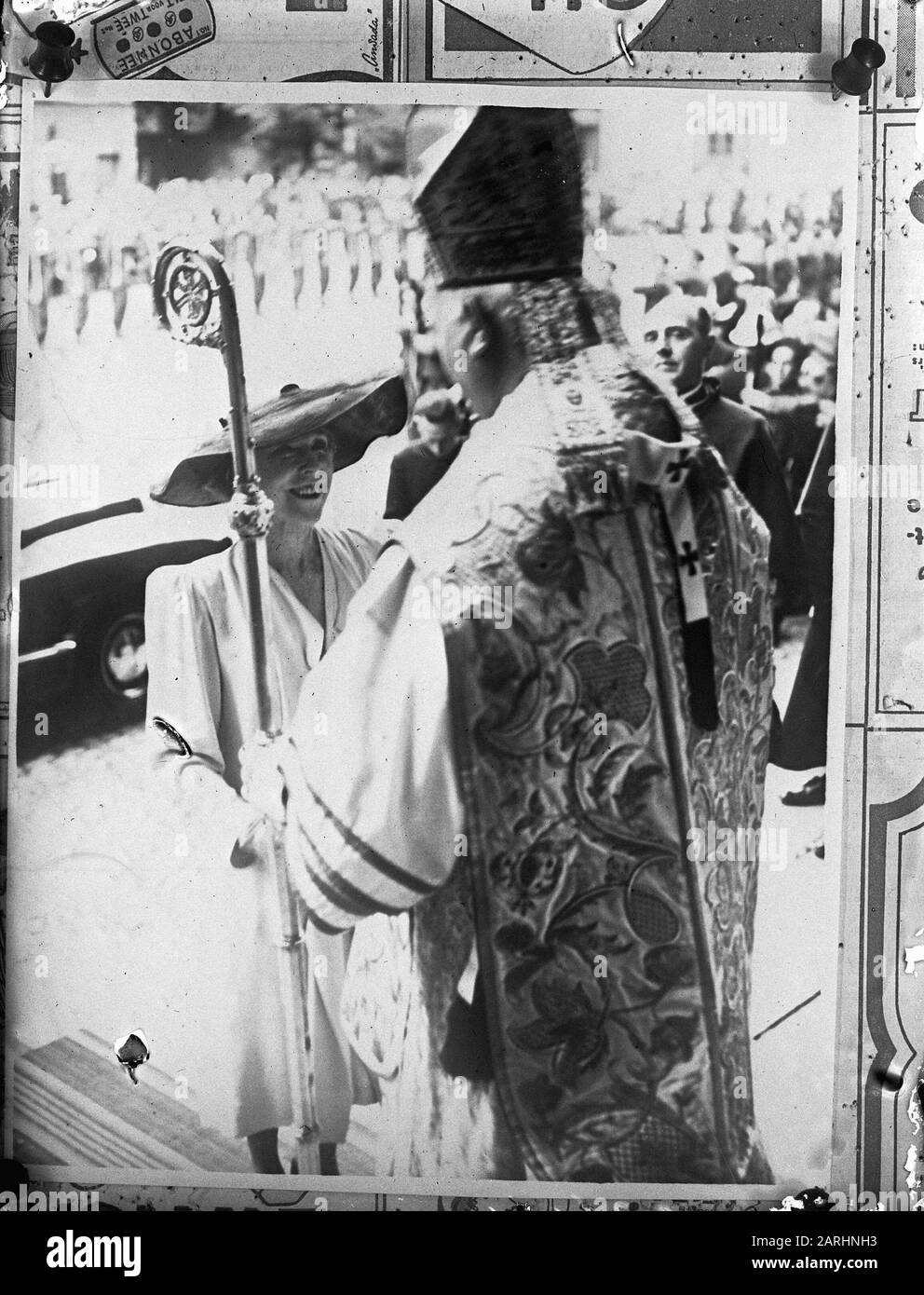 Cinquante ans Fête sacerdotale du Cardinal van Raaij Date: 19 septembre 1947 Nom personnel: Van Raaij Banque D'Images