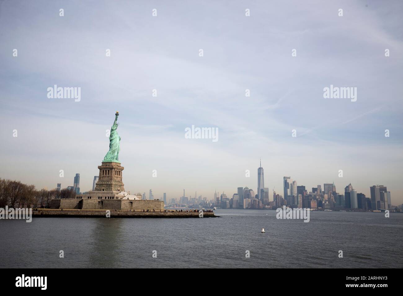 New York, États-Unis. Statue de la liberté Banque D'Images