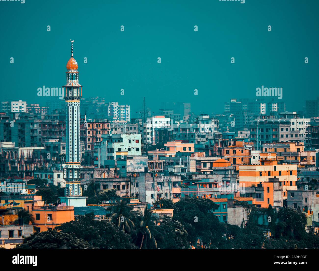 Ville Historique De Dhaka Au Bangladesh. Banque D'Images