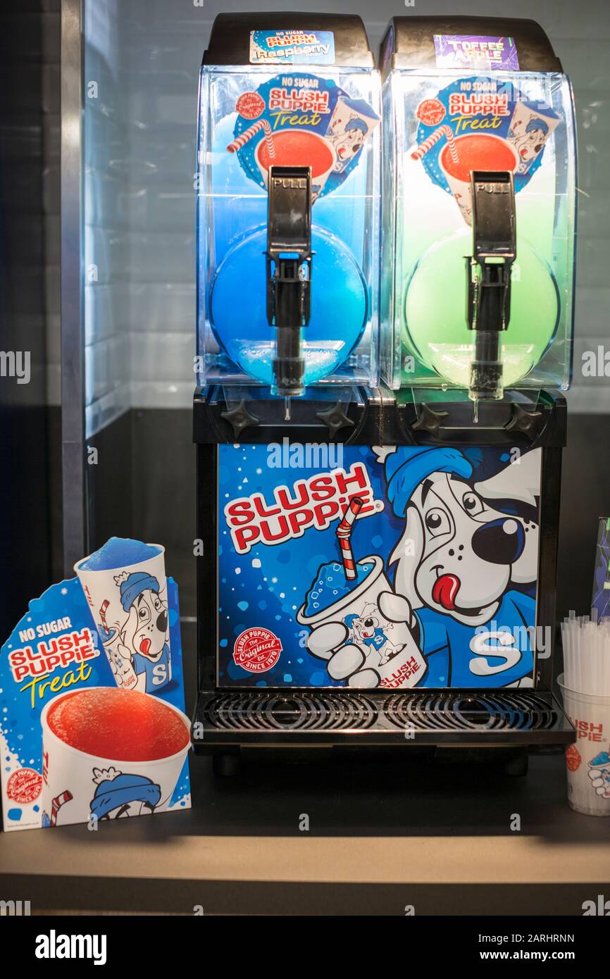 Slush Puppie machine Banque D'Images
