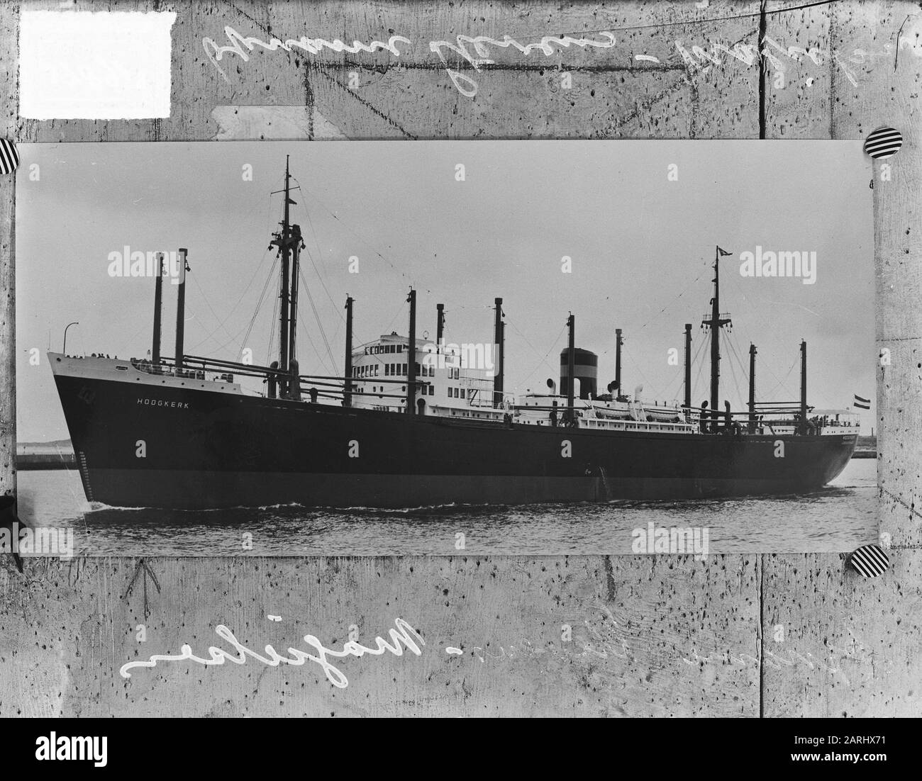 Hoogkerk Date : 13 Janvier 1950 Mots Clés : Navires Banque D'Images