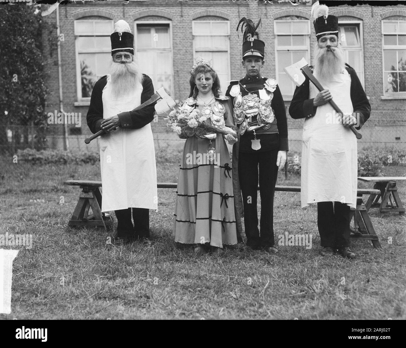 Schutterij Date : 23 Juin 1950 Mots Clés : Schutterijen Banque D'Images