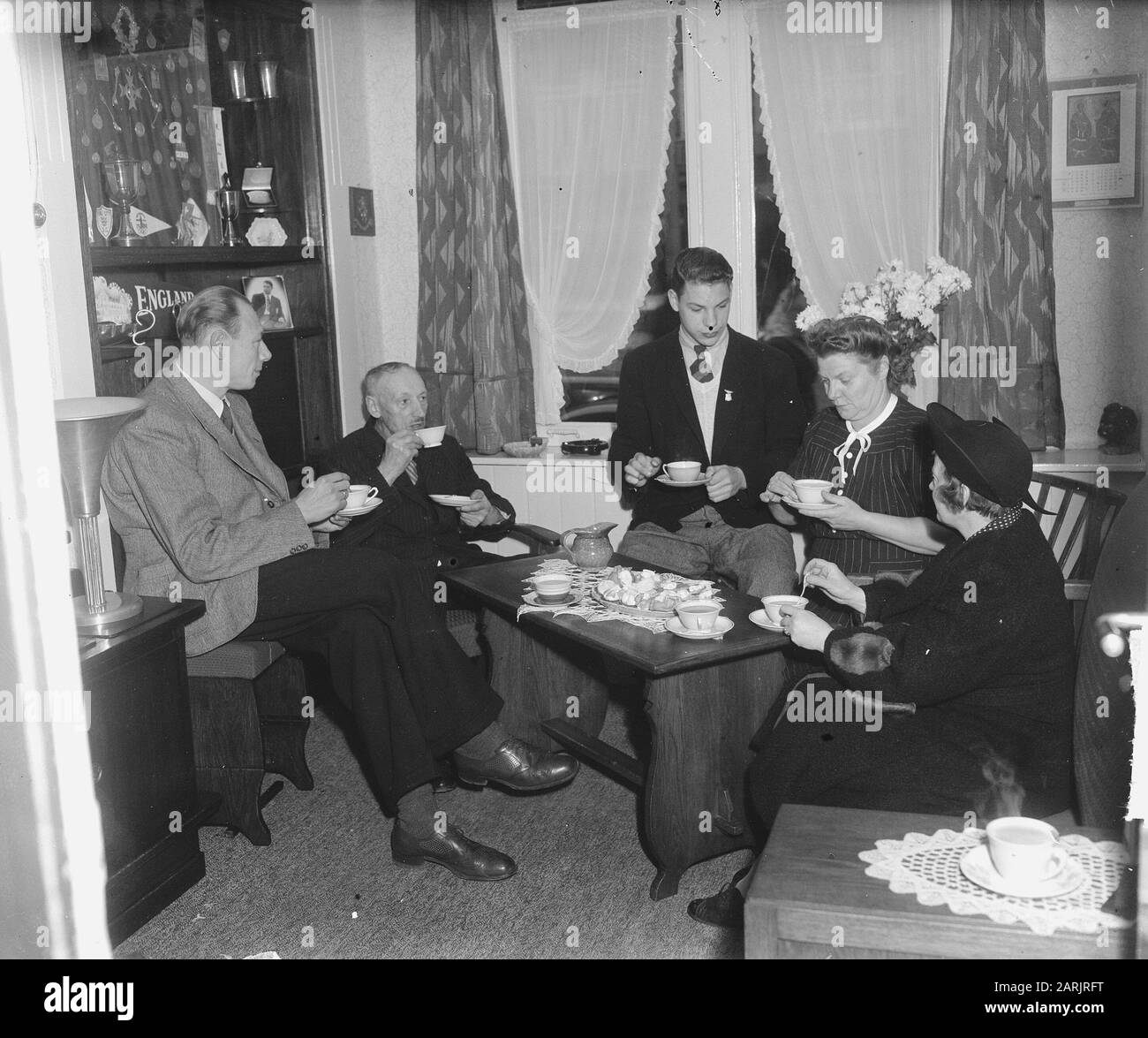 Titulaire De L'Inscription Mondiale Bob Bonte Home Date : 20 Octobre 1948 Banque D'Images