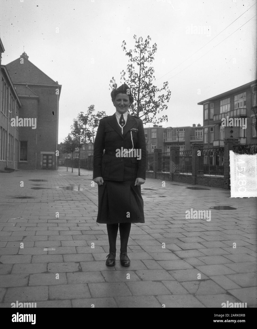 Uniforme Dutch Boy Scout Guild Old Date: 1 Mai 1951 Mots Clés: Uniformes Banque D'Images