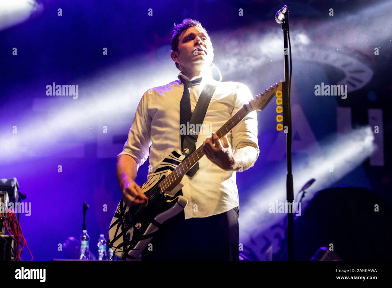 Milan Italie. 28 Janvier 2020. Le groupe américain de punk/rock ZEBRAHEAD se produit en direct sur scène dans le district de Lorenzini ouvrant le spectacle De Sum 41. Banque D'Images