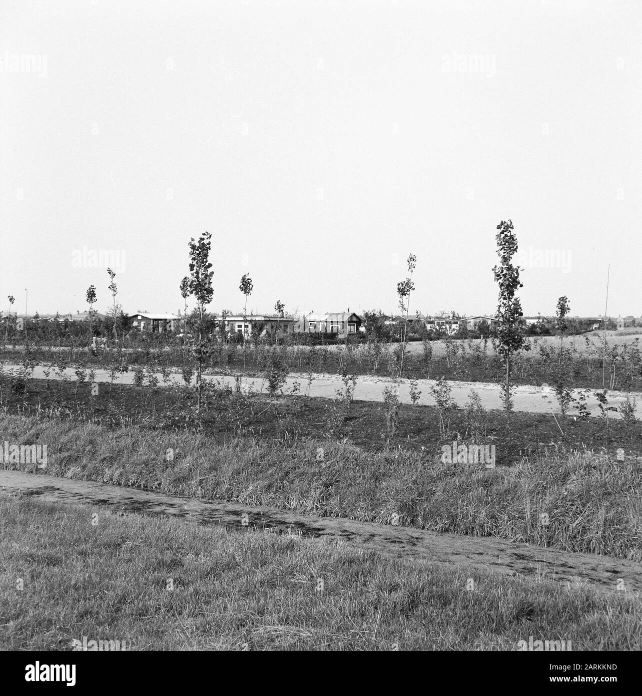 Allotissements, overviews Date: Juillet 1958 lieu: Amsterdam, Noord-Holland mots clés: Overviews, allotissements Banque D'Images