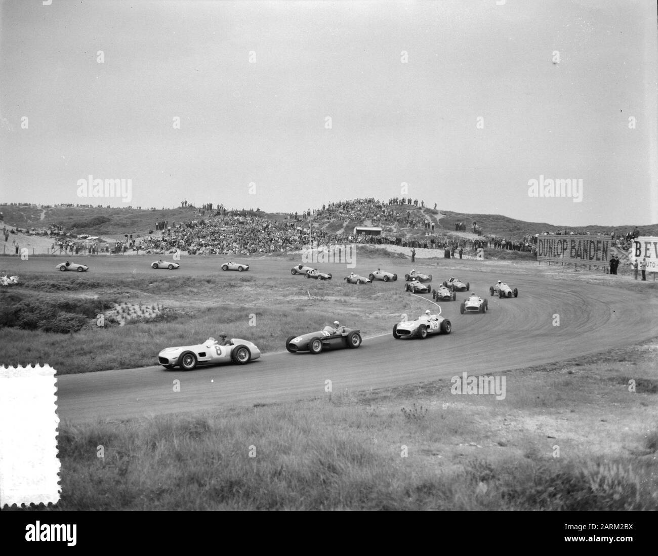Grand Prix van Nederland Zandvoort Date: 19 juin 1955 lieu: Noord-Holland, Zandvoort Nom personnel: Grand prix des Pays-Bas Banque D'Images