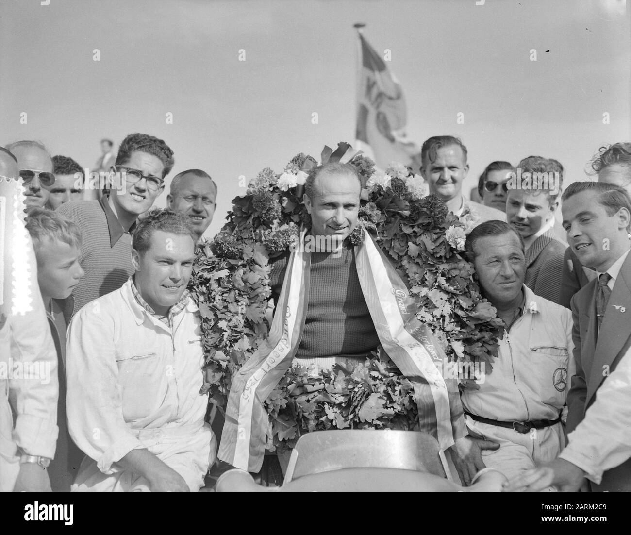 Grand Prix van Nederland Zandvoort Date: 19 juin 1955 lieu: Noord-Holland, Zandvoort Nom personnel: Grand prix des Pays-Bas Banque D'Images