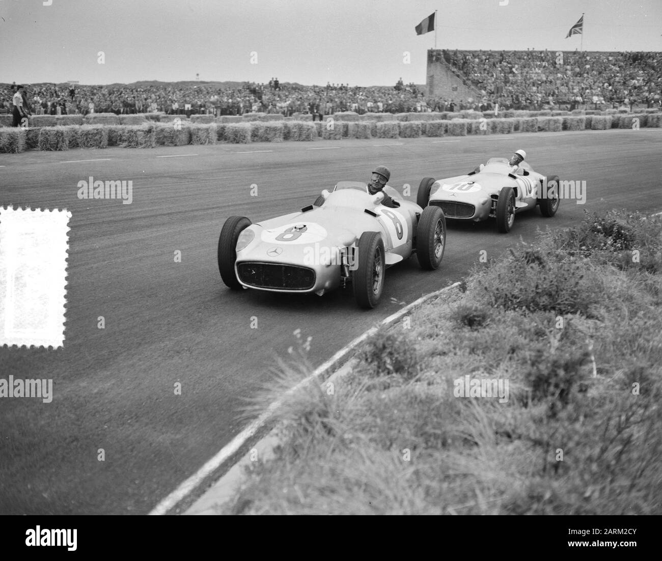 Grand Prix van Nederland Zandvoort Date: 19 juin 1955 lieu: Noord-Holland, Zandvoort Nom personnel: Grand prix des Pays-Bas Banque D'Images
