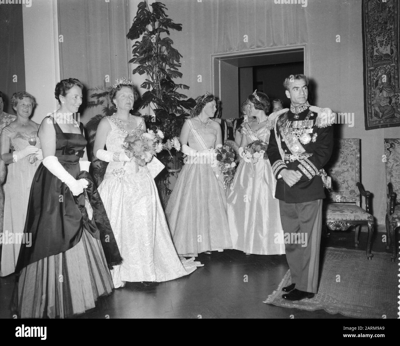 Visite Du Shah D'Iran, Réception Du Rijksmuseum Date : 20 Mai 1959 Banque D'Images