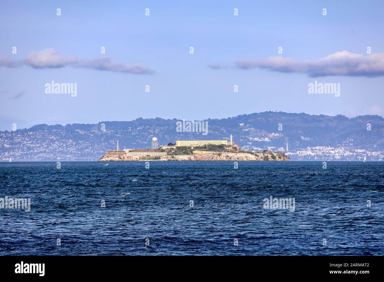 L’île d’Alcatraz Banque D'Images