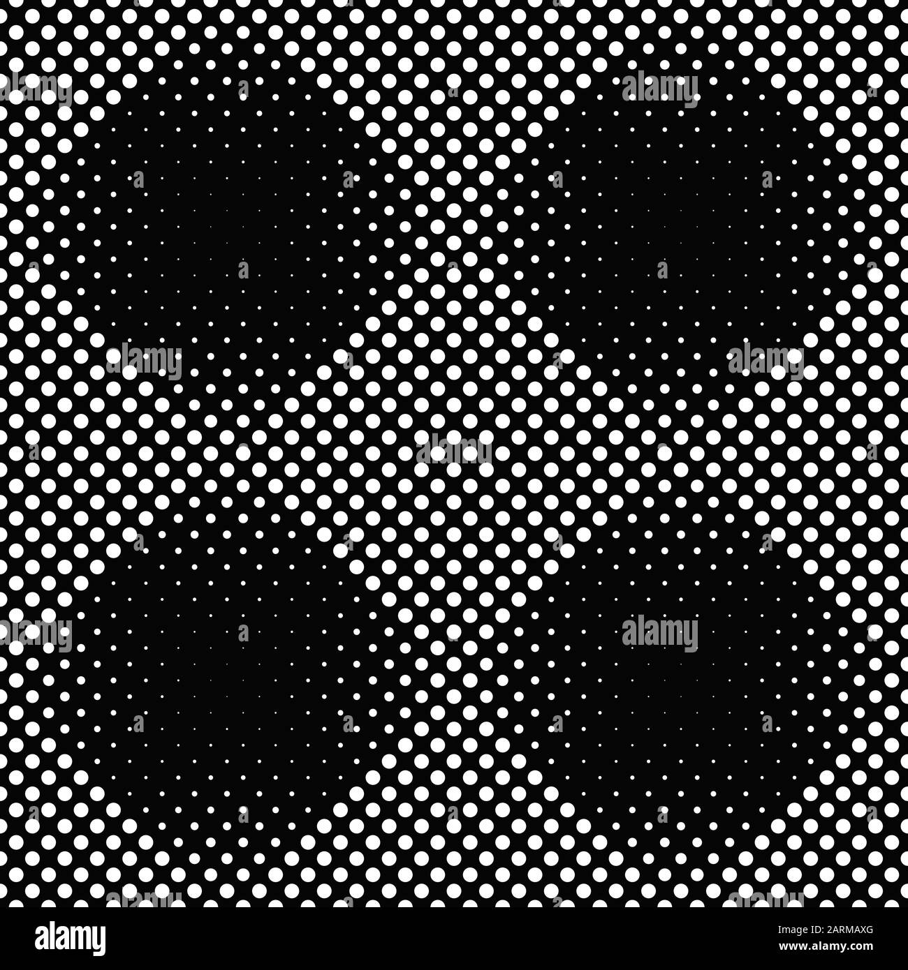Arrière-plan géométrique abstrait avec motif à points transparent - graphique vectoriel monochrome à partir de points Illustration de Vecteur