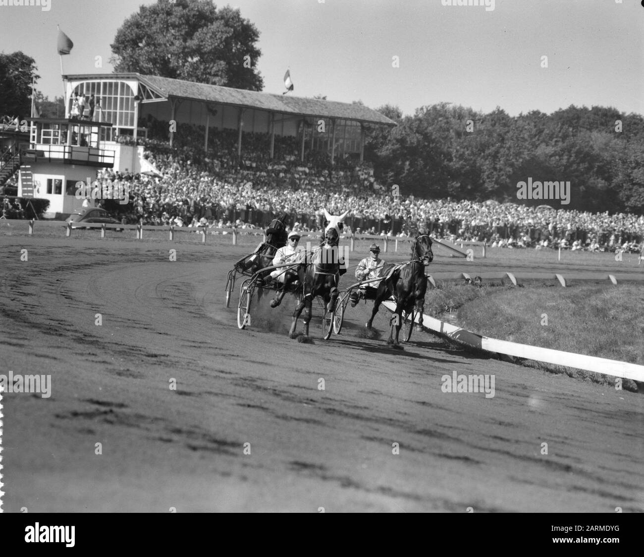 Grand Prix Der Low Pays Date: 26 Juin 1960 Mots Clés: Trotting Nom Personnel: Grand Prix Der Low Pays Banque D'Images