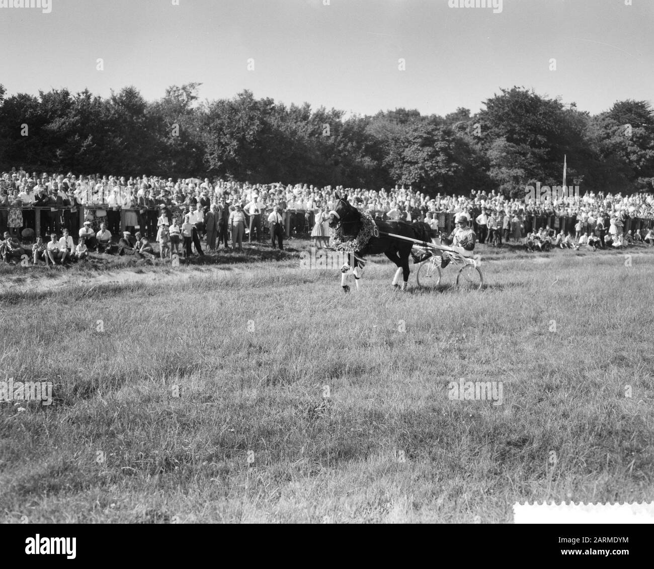Grand Prix Der Low Pays Date: 26 Juin 1960 Mots Clés: Trotting Nom Personnel: Grand Prix Der Low Pays Banque D'Images