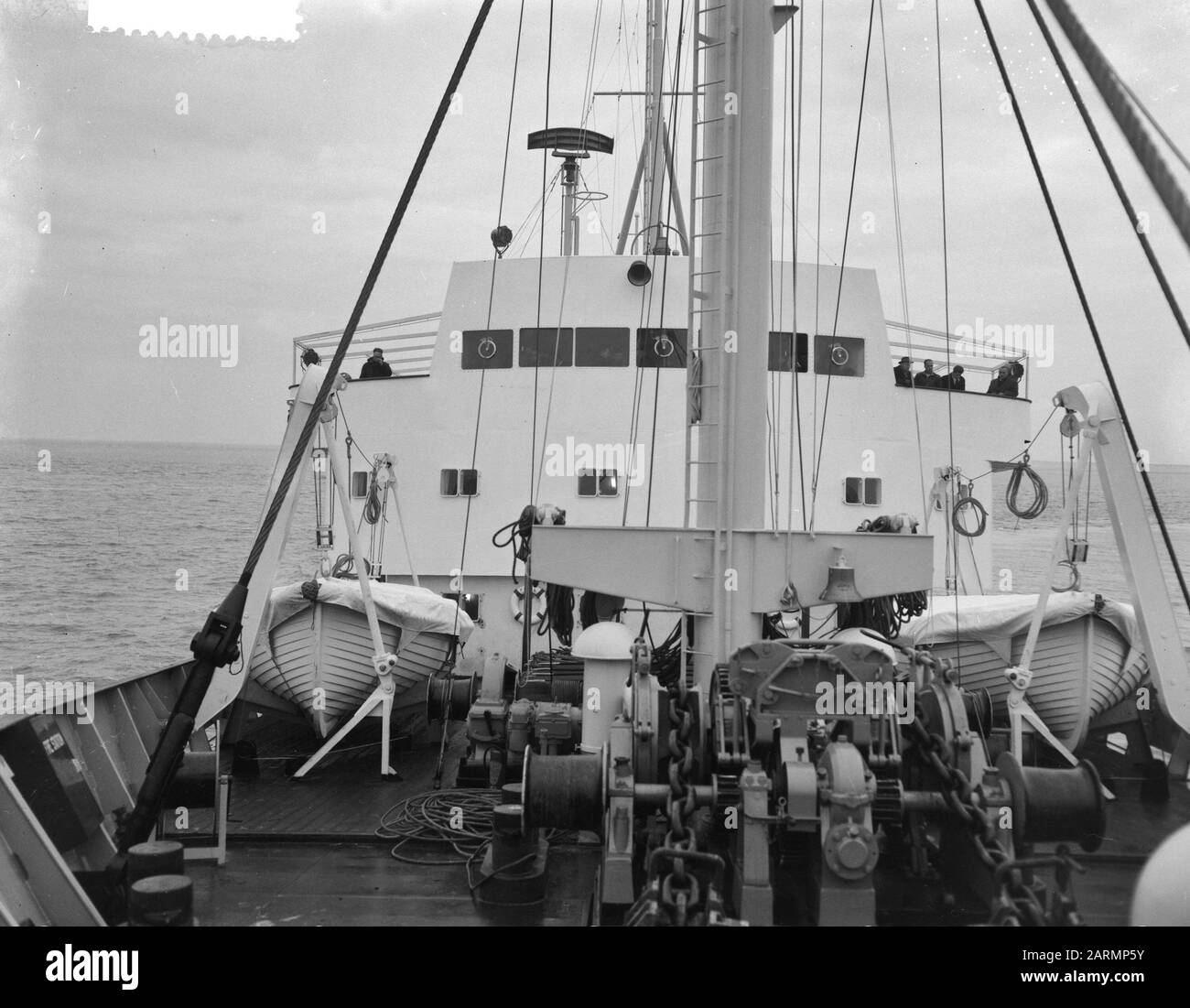 Affectation: Zaandlandse testvaart ms Aida III Date: 22 décembre 1961 mots clés: Ships Nom de l'institution: AIDA III Banque D'Images
