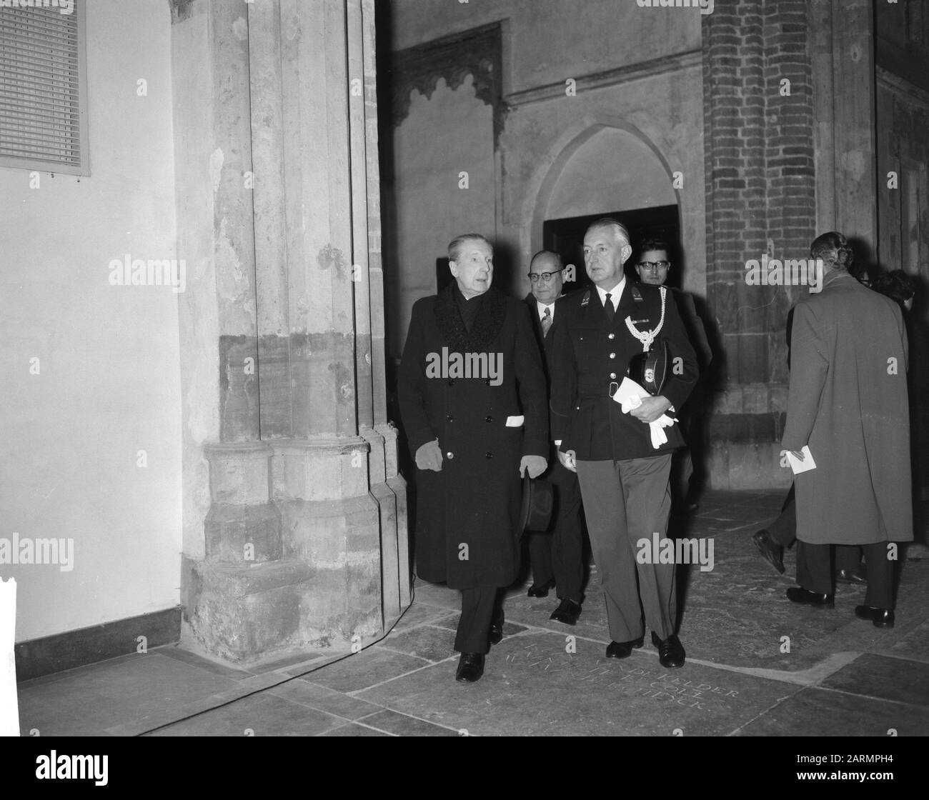 Rencontre De Prière Interéglise À Domkerk (Utrecht) Date : 9 Janvier 1962 Lieu : Utrecht Nom De L'Institution : Domkerk Banque D'Images