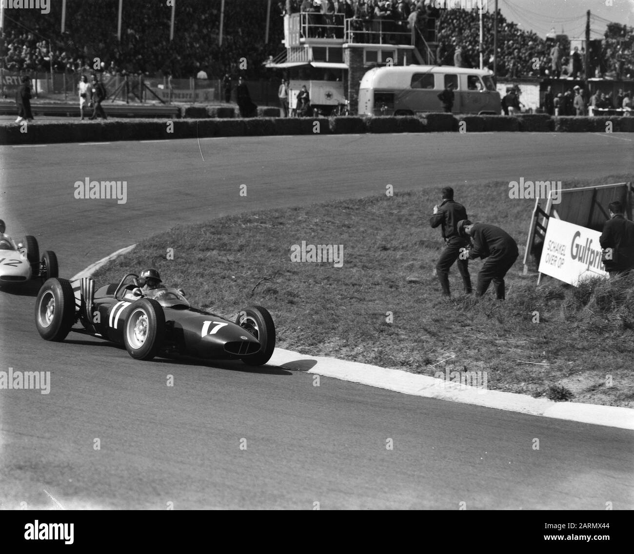 Grand Prix À Zandvoort Graham Hil Date : 20 Mai 1962 Lieu : Noord-Holland, Zandvoort Mots Clés : Voitures De Course Banque D'Images