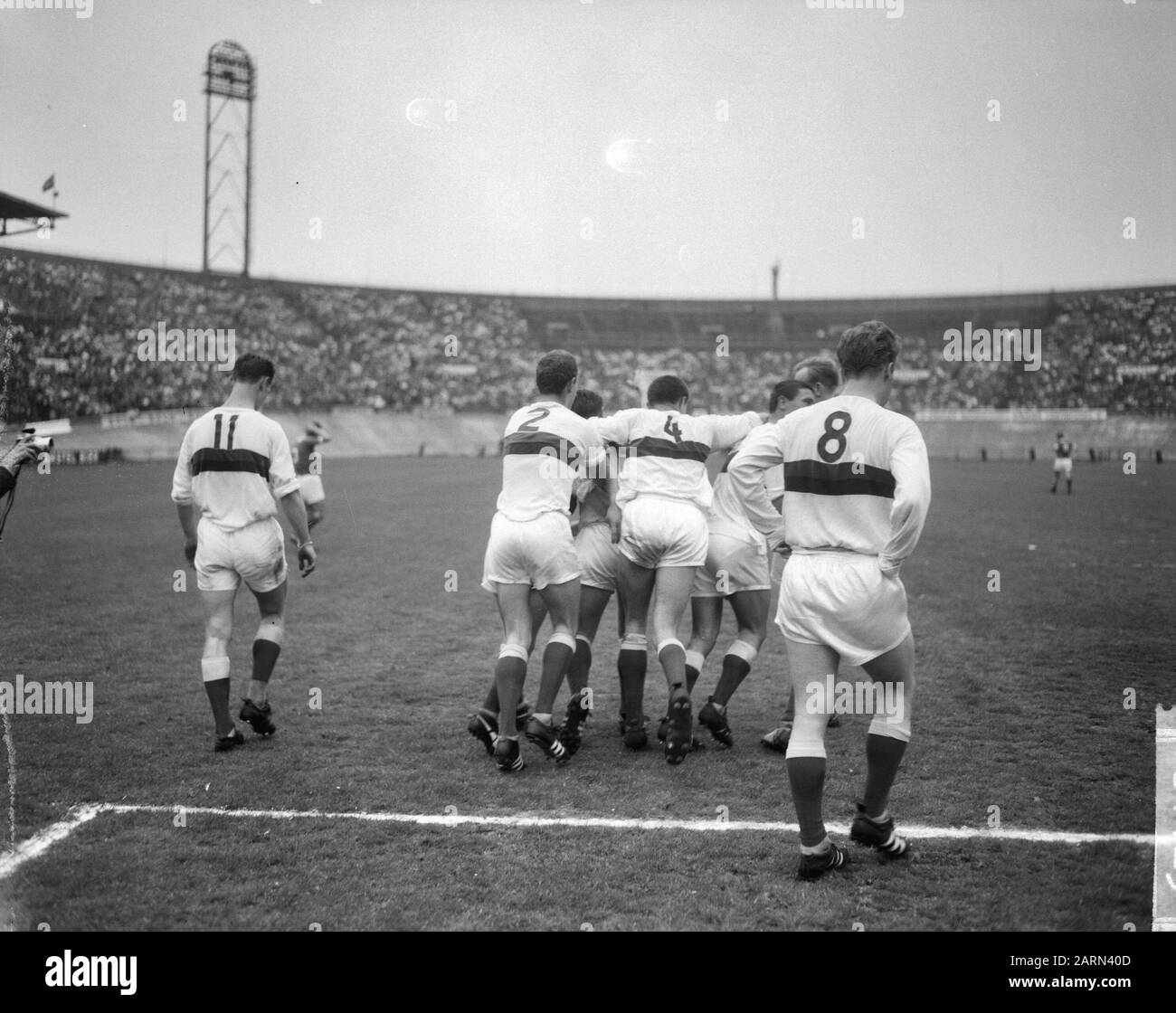 DWS vs GVAV 3-1, DWS champion première ligue, moment du jeu Date: 18 mai 1964 mots clés: Sport, football Banque D'Images