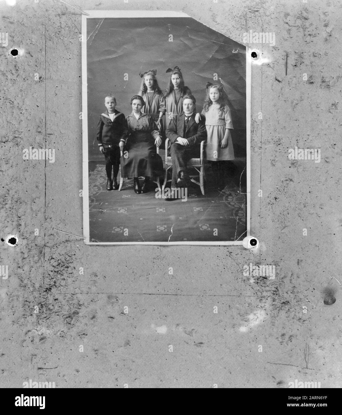 Photos historiques (portraits de famille) Date : 4 mars 1965 mots clés : photos Banque D'Images