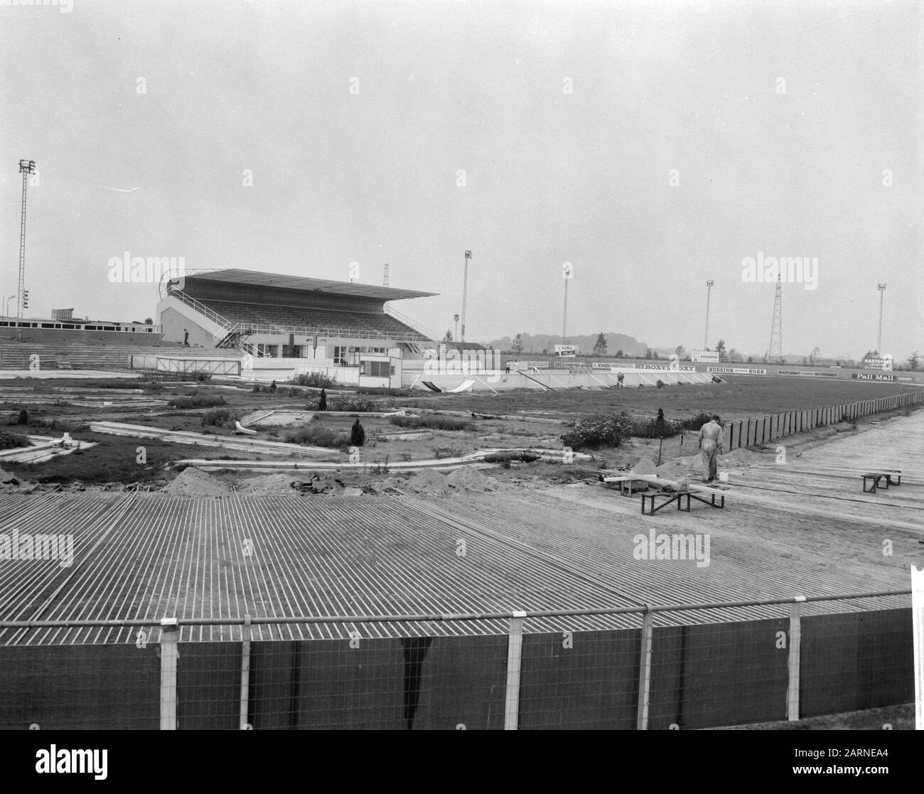 Patinoire du Deventer, aperçu de la patinoire Date : 27 septembre 1965 lieu : Deventer mots clés : travail, patinoires, aperçus Banque D'Images