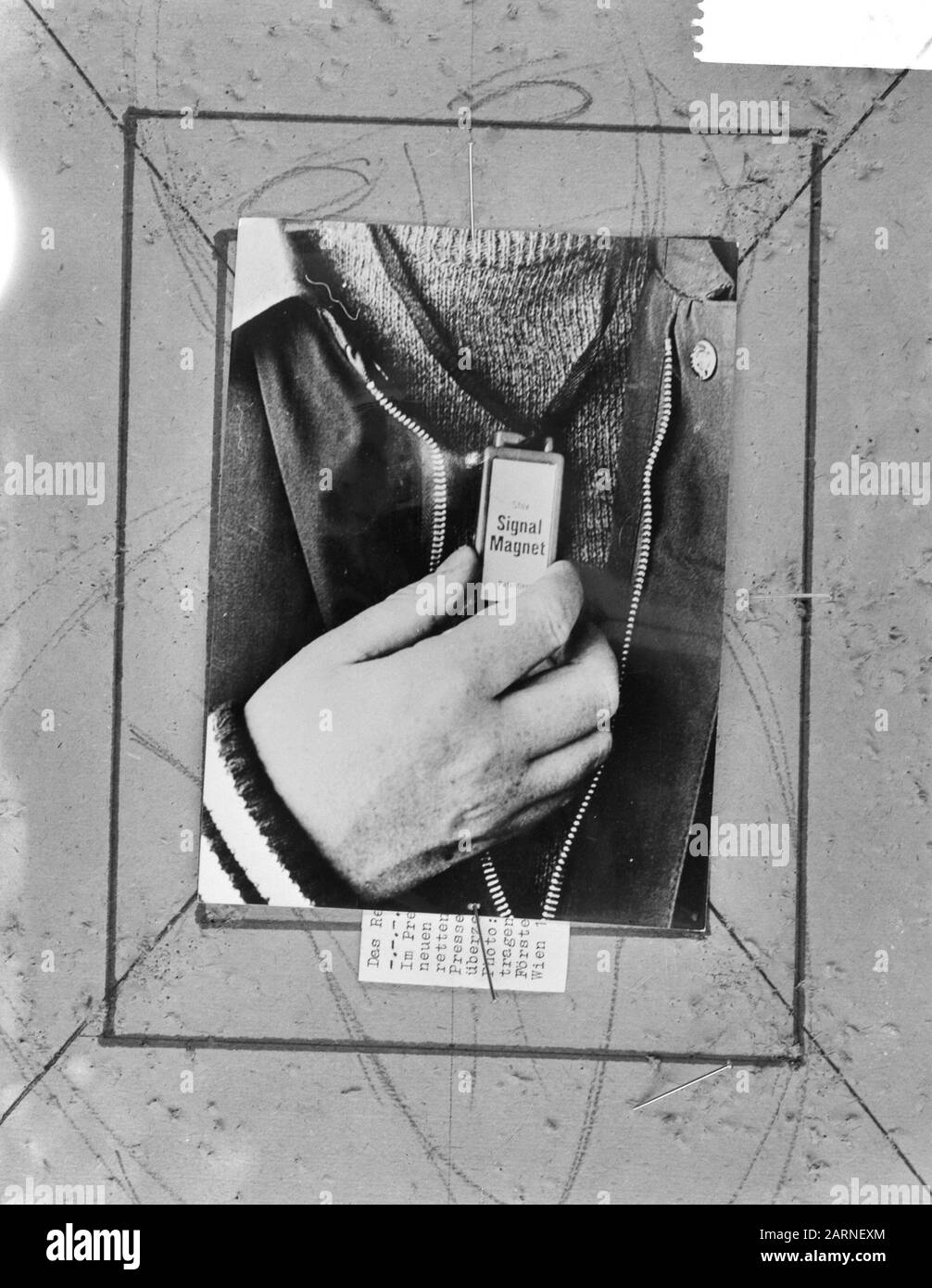 Résultat pour les victimes d'avalanches, aimant de signalisation Annotation: Repronegative Date: 18 janvier 1966 lieu: Autriche Banque D'Images