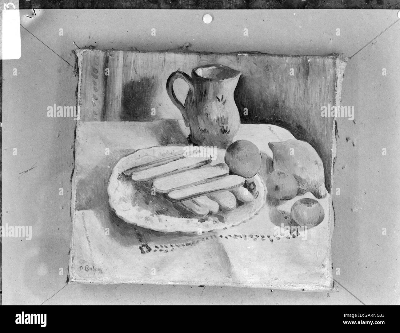 Reproduction de la peinture française (Op de Laak) Date : 28 octobre 1966 mots clés : reproduction, peintures Banque D'Images