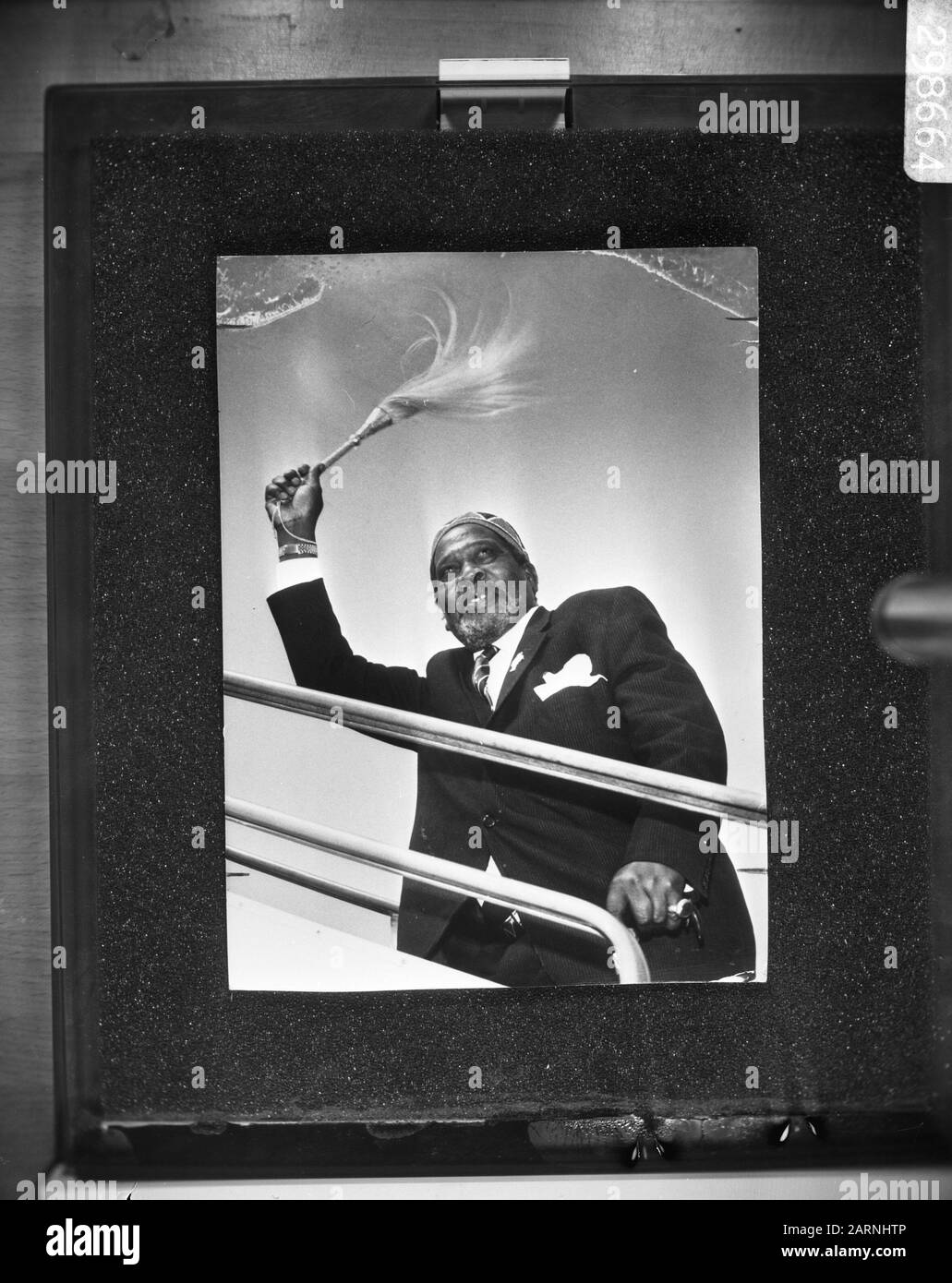 Jono Kenyatte, Président Kenya Date : 22 Août 1978 Lieu : Kenya Mots Clés : Présidents Banque D'Images