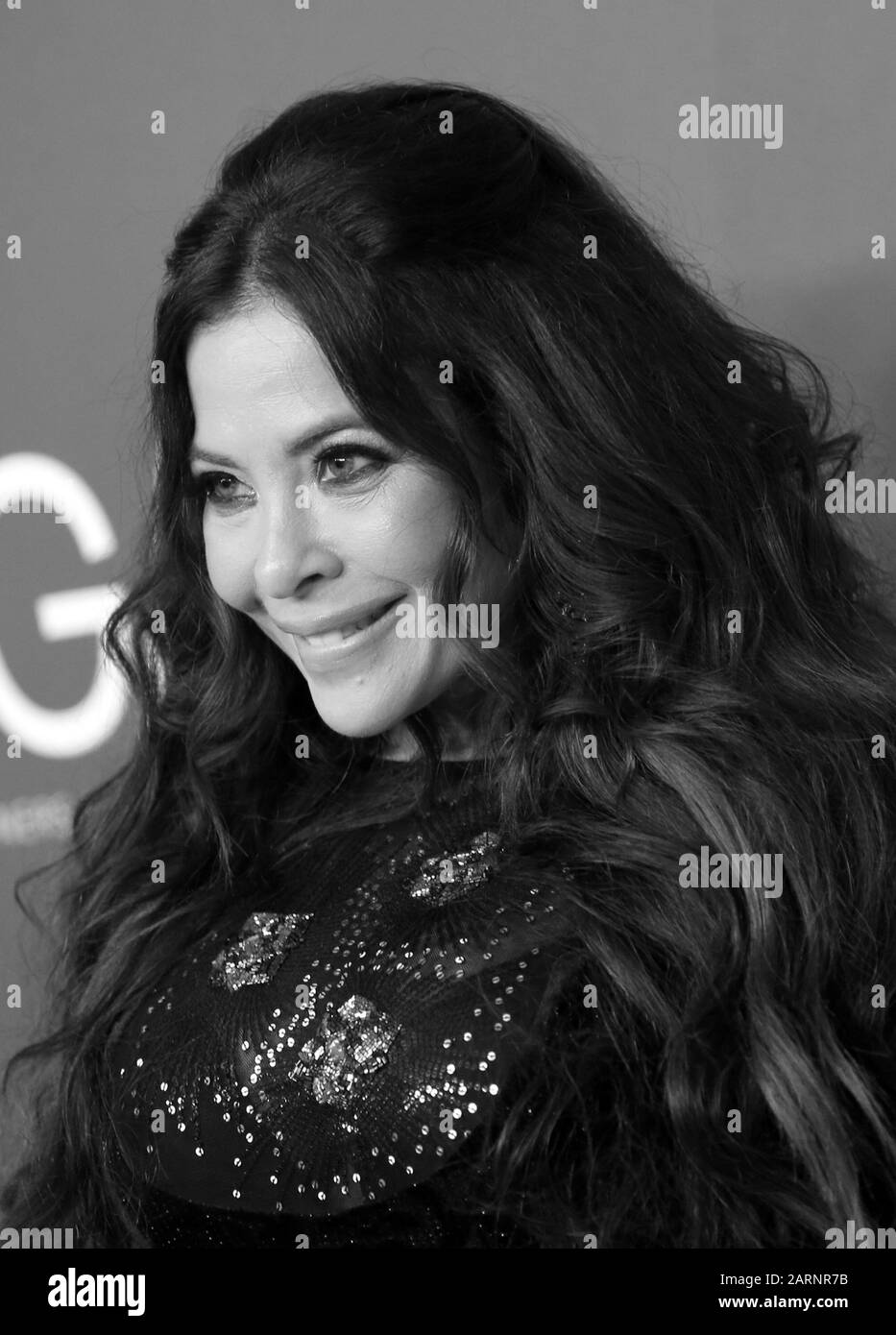 Beverly Hills, Californie 28 janvier 2020. Brooke Lewis, au 22ème prix de la Guilde des concepteurs de costumes à l'hôtel Beverly Hilton à Beverly Hills, Californie, le 28 janvier 2020. Crédit: Faye Sadou/Media Punch/Alay Live News Banque D'Images