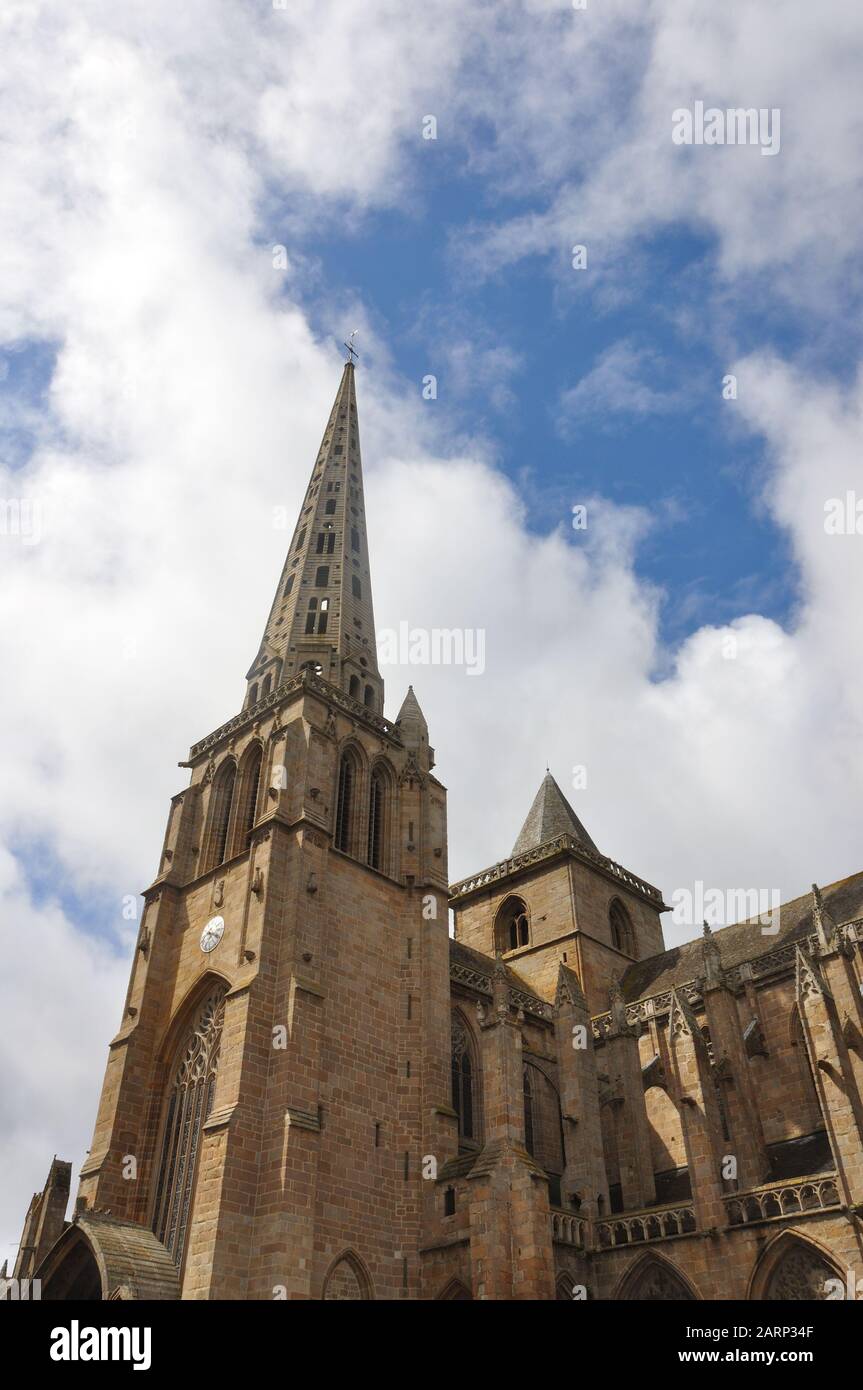 Découverte de la côte Bretagne, sillon de Talbert. Belle région de France Banque D'Images