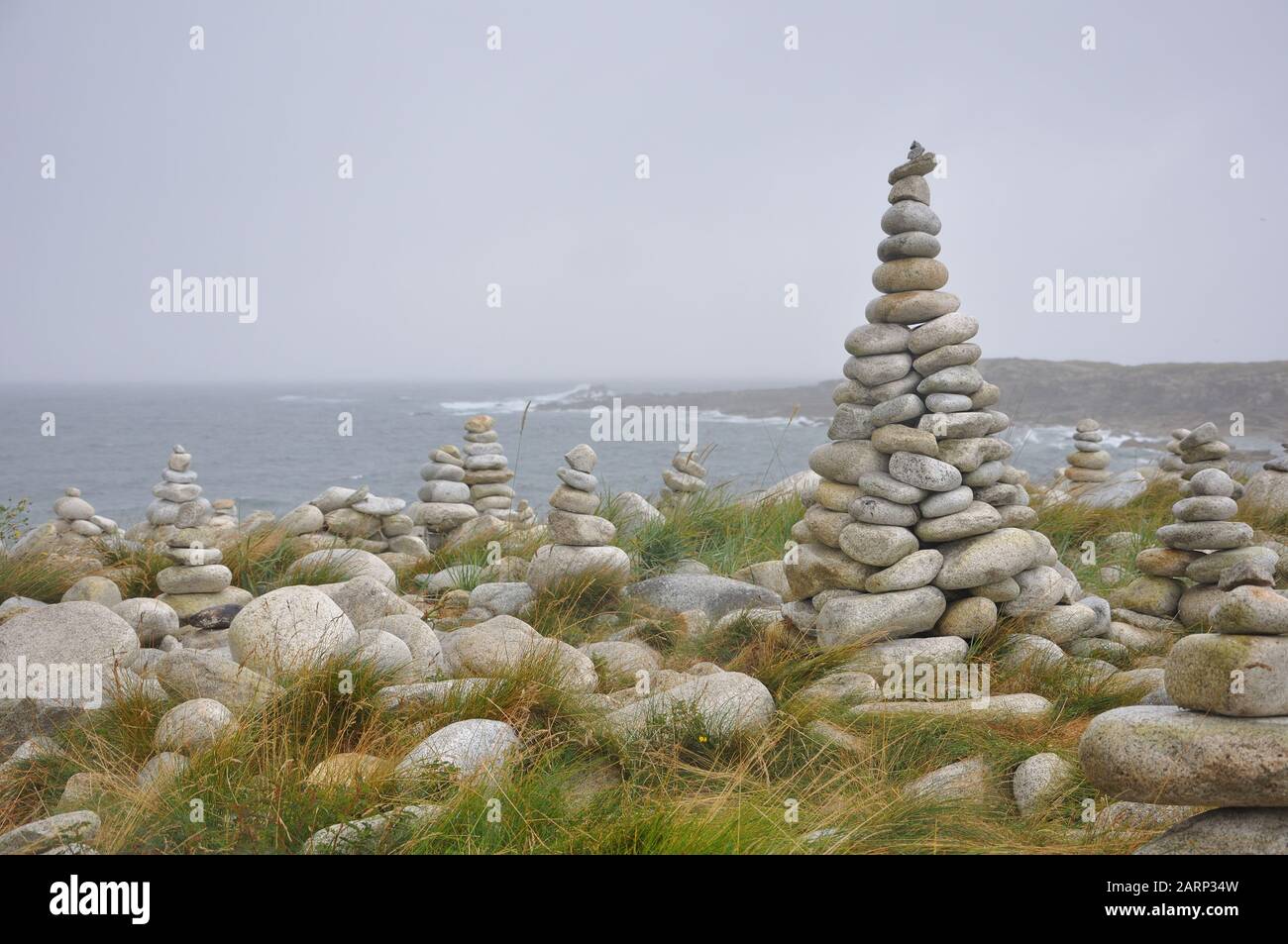 Découverte de la côte Bretagne, sillon de Talbert. Belle région de France Banque D'Images