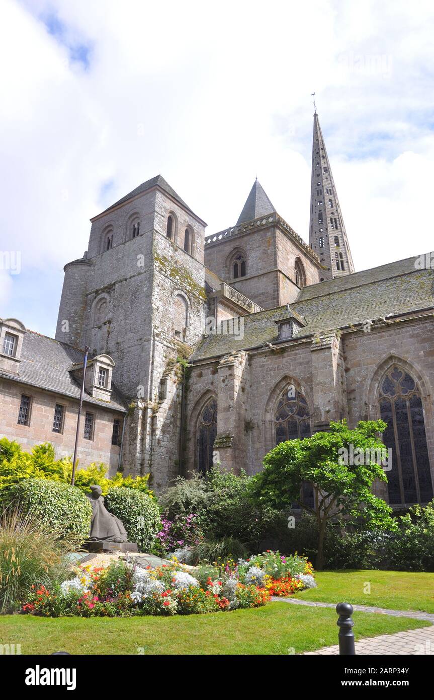 Découverte de la côte Bretagne, sillon de Talbert. Belle région de France Banque D'Images