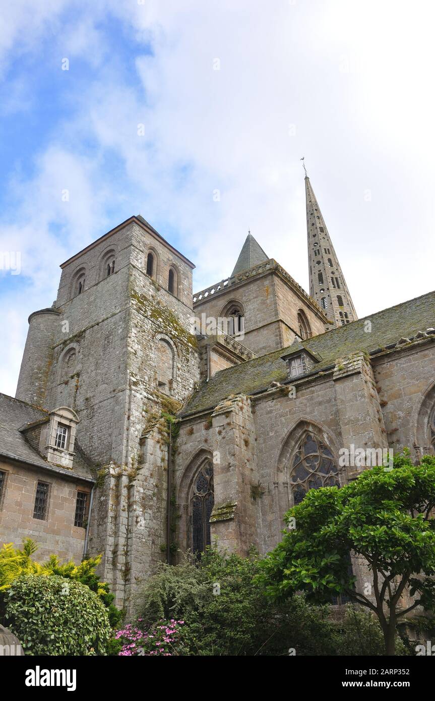 Découverte de la côte Bretagne, sillon de Talbert. Belle région de France Banque D'Images