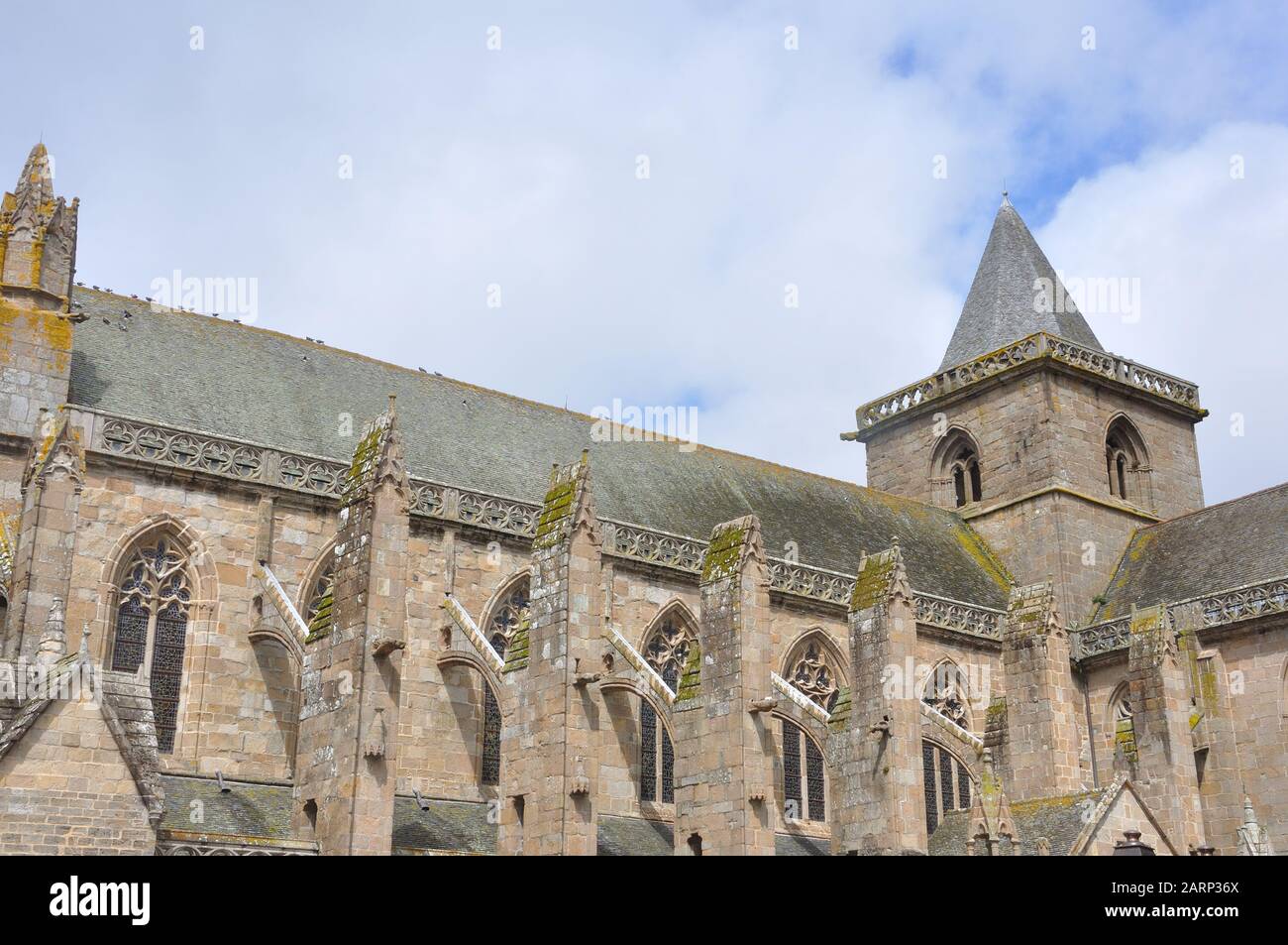 Découverte de la côte Bretagne, sillon de Talbert. Belle région de France Banque D'Images