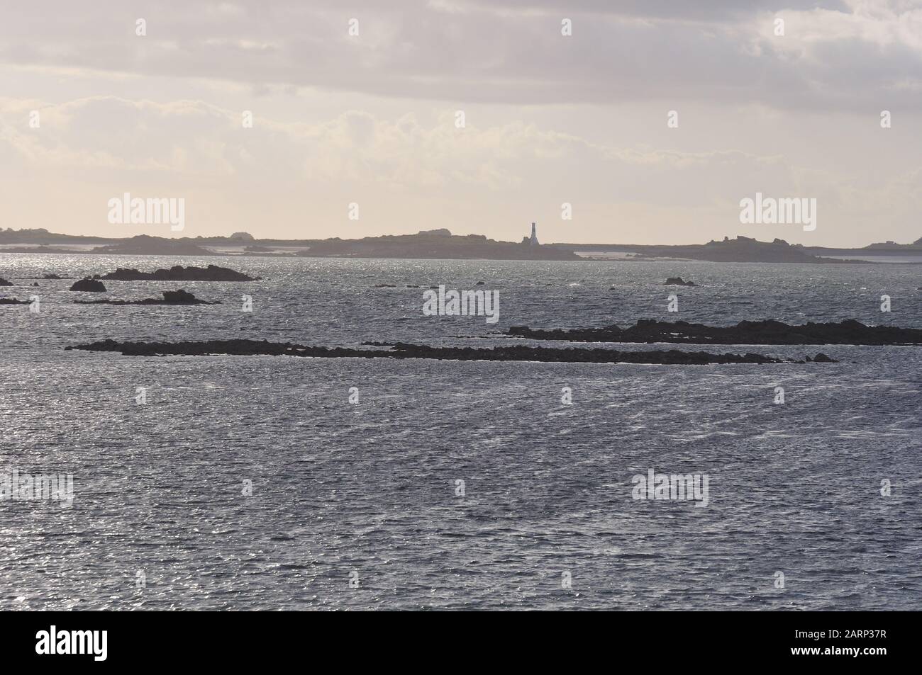 Découverte de la côte Bretagne, sillon de Talbert. Belle région de France Banque D'Images