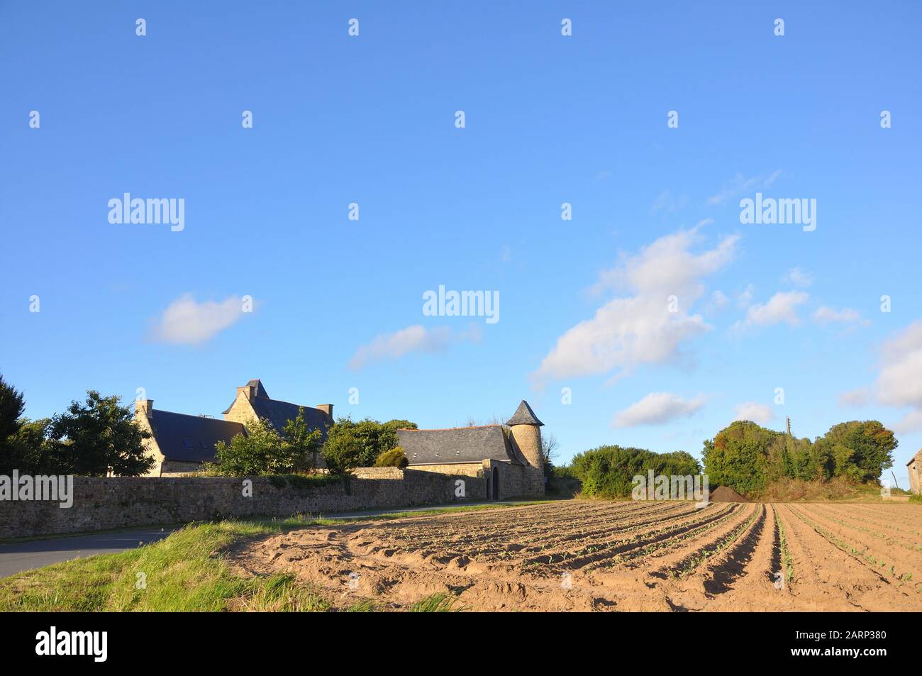 Découverte de la côte Bretagne, sillon de Talbert. Belle région de France Banque D'Images