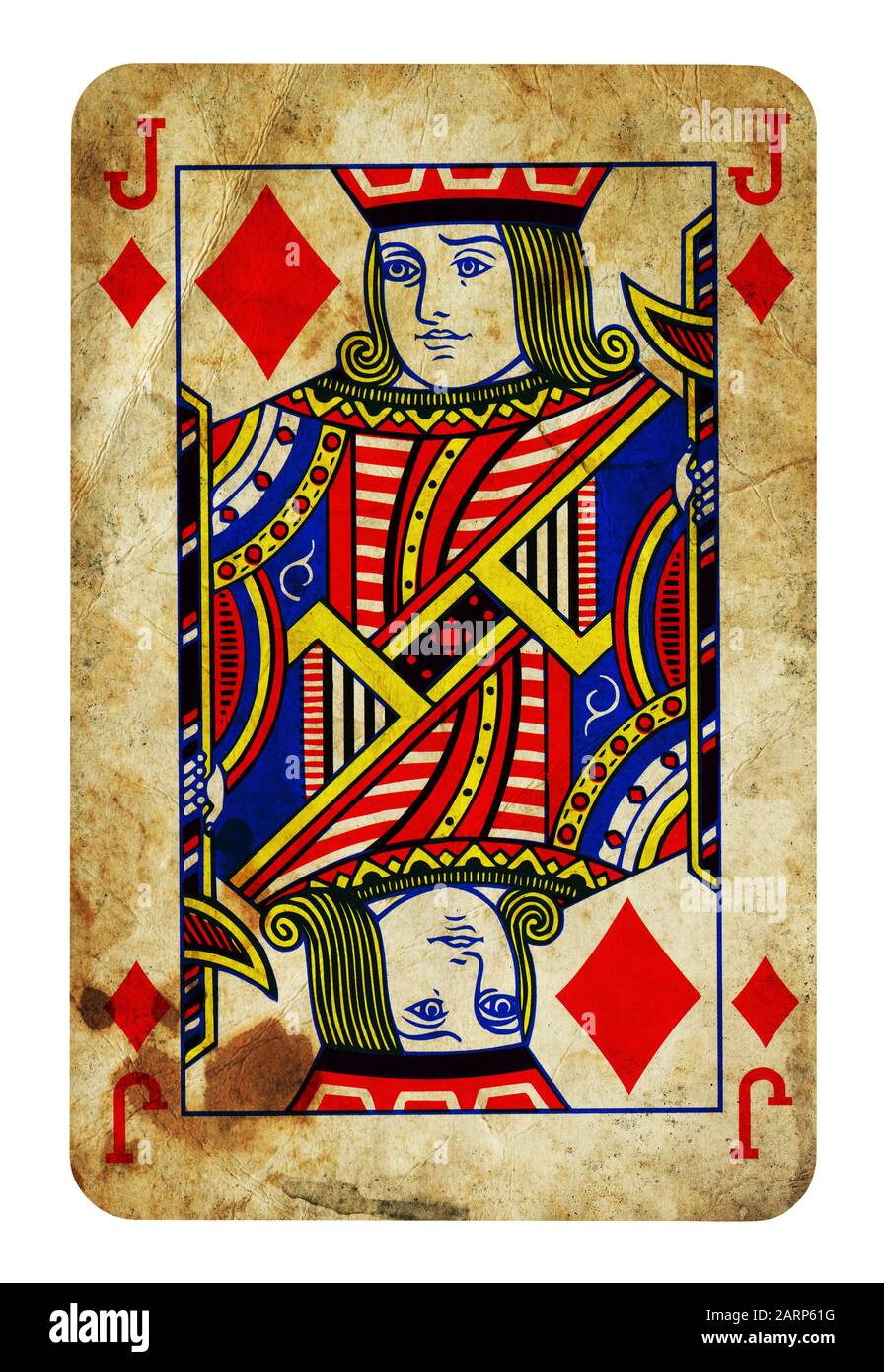 Valet de carreau Banque d
